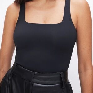 NWT good American bodysuit black